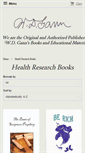 Mobile Screenshot of healthresearchbooks.com
